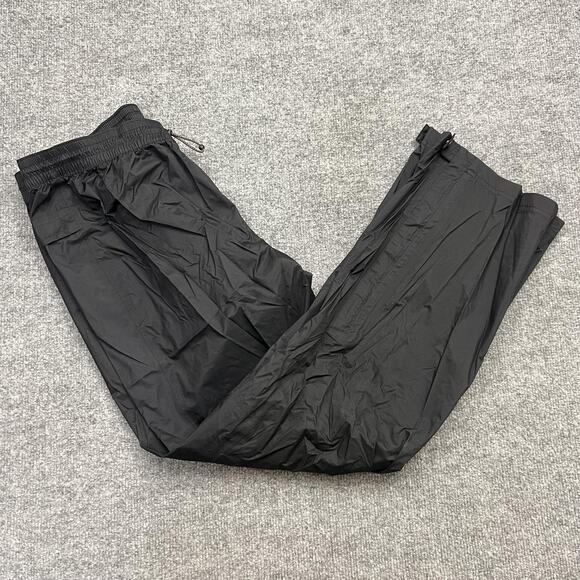 REI Co-op Pants Mens Medium Short Black Rain Nylon Ripstop Water Resistant Shell - Picture 1 of 14